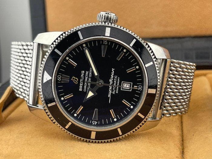 Breitling - Superocean - Zonder minimumprijs - A17320 -, Handtassen en Accessoires, Horloges | Heren