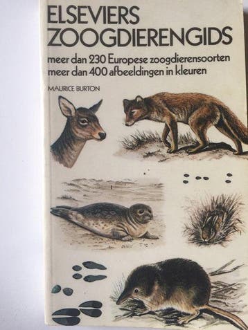 Elseviers zoogdierengids - Burton, Verzenden, Nieuw
