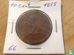 België 10 centime 1855, Verzenden, Losse munt