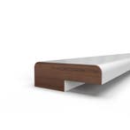 Opdek Glaslat 9x33 mm sponning 3x16-1000 mm, Verzenden