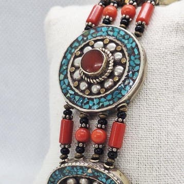 Sans prix de réserve - Bracelet Argent - Bracelet artisanal.