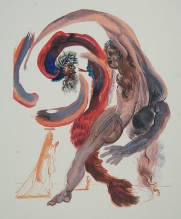 Salvador Dali (1904-1989) - Purgatoire 18 : La quatrième