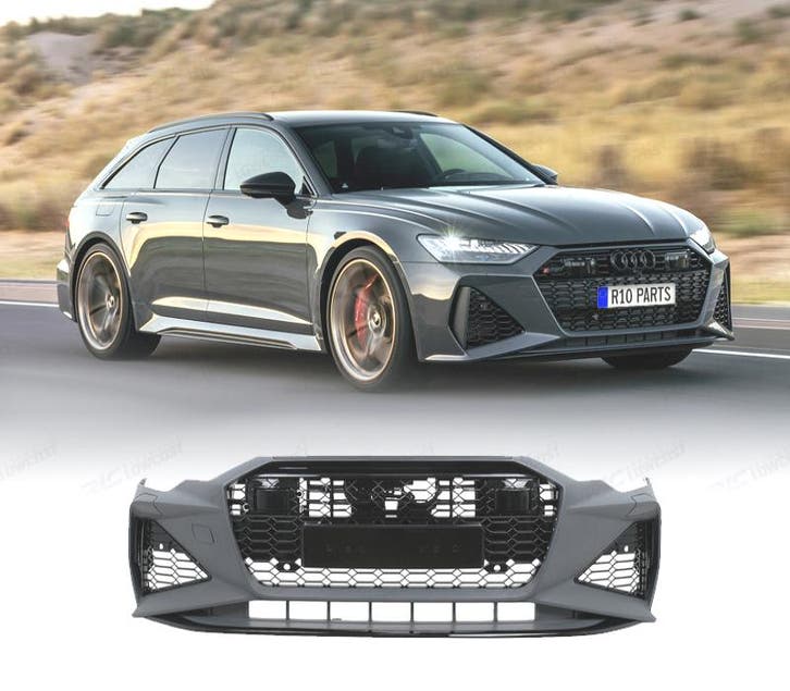 PARE-CHOCS AVANT AUDI A6 19-24 LOOK RS6 PDC ACC, Autos : Pièces & Accessoires, Carrosserie & Tôlerie, Envoi