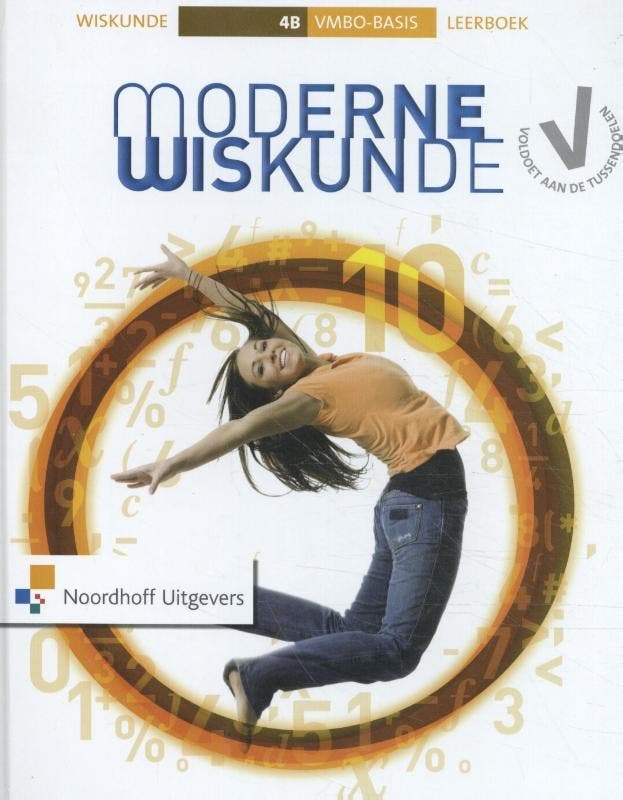 vmbo-b 4b / Moderne Wiskunde / leerboek 9789001821982, Boeken, Schoolboeken, Zo goed als nieuw, Verzenden