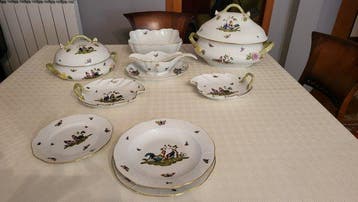 Herend - Service de table pour 12 (69) - chanteclerc -