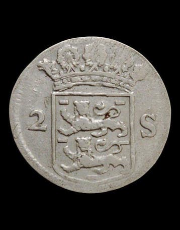 Pays-Bas, Frise-Occidentale 2 Stuiver (Silver) 1720 Double