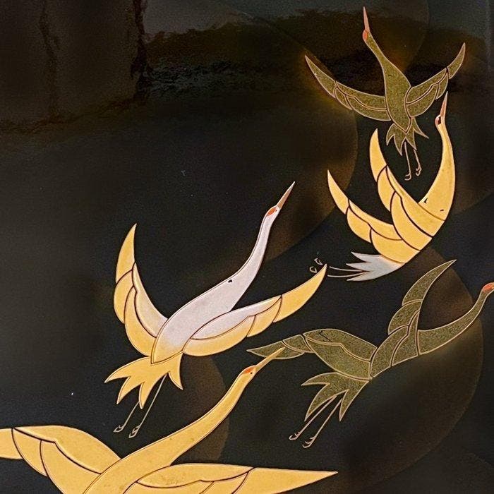 Japanese Lacquerware () - Boîte - Objets laqués, poudre, Antiek en Kunst, Antiek | Overige Antiek