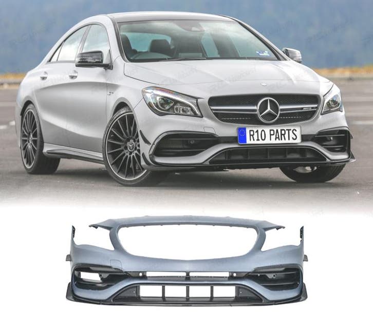 PARE CHOCS AVANT POUR MERCEDES CLASSE CLA W117 17-19 LOOK CL, Autos : Pièces & Accessoires, Carrosserie & Tôlerie, Envoi