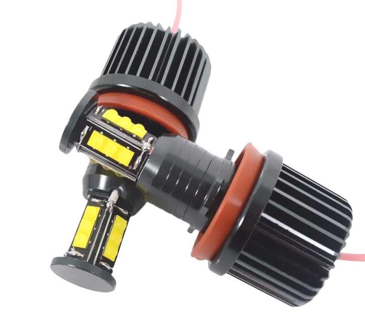 KIT ANGEL EYES EN LED H8 240W BMW, Autos : Pièces & Accessoires, Éclairage, Envoi