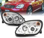 PHARES MERCEDES CLASSE SLK R170 96-04 ANGEL EYES FOND CHROMÉ, Verzenden, Nieuw