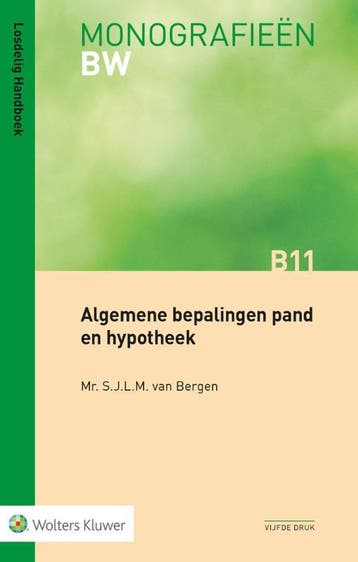 Algemene Bepalingen Pand En Hypotheek |  | Nieuw, Verzenden