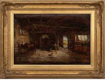 Adolf Alexander Dillens (1821 -1877) - Interior