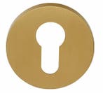 Cilinderplaatje ECLIPSE DRY53 PVD mat goud, Ophalen of Verzenden