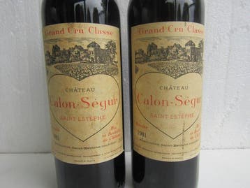 1981 Chateau Calon Ségur - Bordeaux, Saint-Estèphe 3ème, Verzamelen, Nieuw