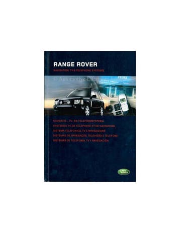 2004 RANGE ROVER NAVIGATIE, TV EN TELEFOONSYSTEEM, Nieuw