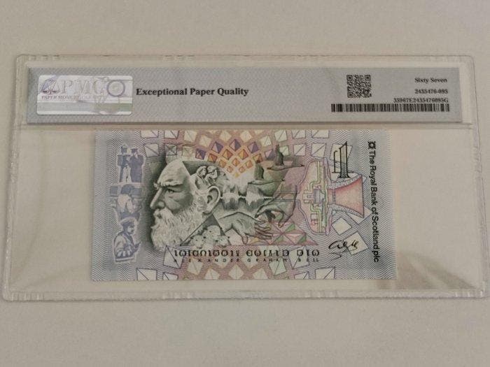 Schotland. - 1 Pound - 1997 - Commemorative - Pick 359, Timbres & Monnaies, Billets de banque | Europe | Billets non-euro