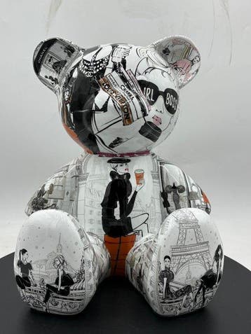 Naor - Teddy pop art, Antiek en Kunst