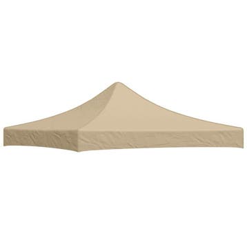 vidaXL Partytentdak 270 g/m² 3x3 m beige, Verzenden, Nieuw