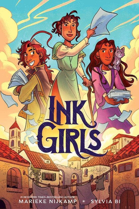 INK GIRLS 9780063027107 Marieke Nijkamp, Boeken, Taal | Engels, Zo goed als nieuw, Verzenden