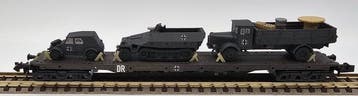Minitrix N - Wagon de marchandises pour trains miniatures