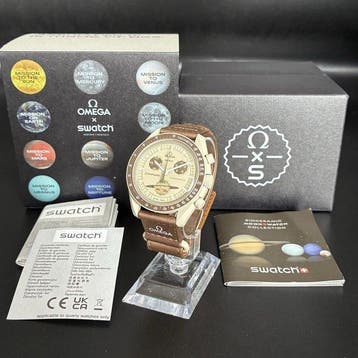 Omega x Swatch - MoonSwatch - Mission to Saturn - Sans prix