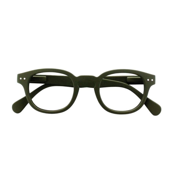 IZIPIZI #C - Leesbril +2.5 - Kaki Groen, Verzamelen, Overige Verzamelen, Verzenden