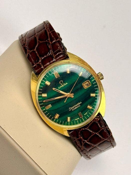 Omega - Seamaster Cosmic Green Dial - 136.017SP - Heren -, Bijoux, Sacs & Beauté, Montres | Hommes