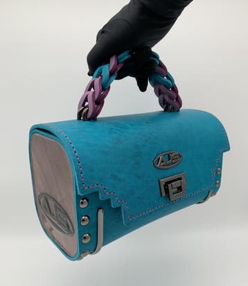 Handtas ocean blue handbag, Ophalen of Verzenden