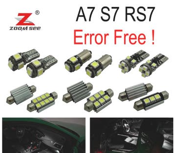 Kit 18 Ampoules Led Intérieur Pour Audia7 S7 Rs7 C7 Quattro, Verzenden