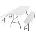 2dekans | Juskys Bayreuth Biertentgarnituur, 3-delig en, Ophalen of Verzenden, Nieuw