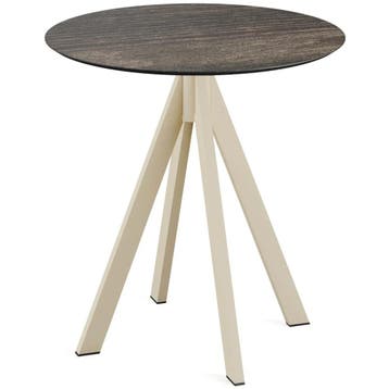 Inklapbare Tafel | INFINITY | HPL/RVS | Houtlook Blad |, Verzenden