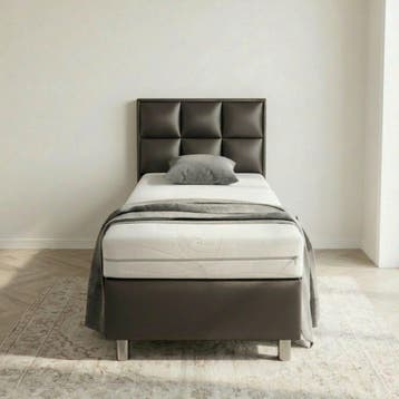 van Schaik 1 Pers. Boxspring Royal Deluxe Antraciet - 90 x 2