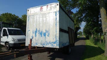 Veewagen  460x220 met kenteken, Ophalen