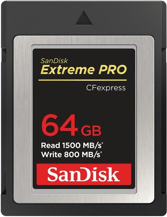 SanDisk CF Express Extreme Pro 64GB 1500 / 800MB/s type B, TV, Hi-fi & Vidéo, Photo | Studio photo & Accessoires, Enlèvement ou Envoi