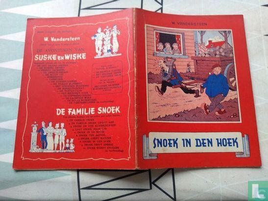 Familie Snoek, De - Snoek in den hoek - 1953, Livres, BD, Envoi