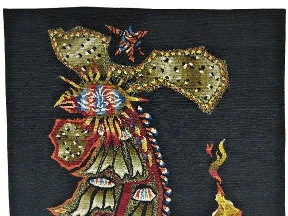 Manufacture dAubusson, Atelier Simone André Felletin. Jean, Antiek en Kunst, Curiosa en Brocante