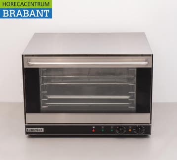 Four à air chaud Euromax Linea Nero Turbo 10903N en acier, Verzenden