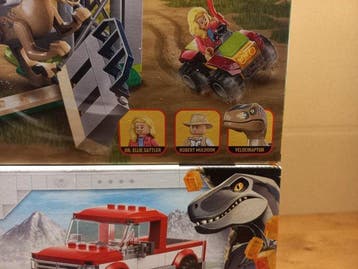 Lego Set - Jurassic World - 76957 Velociraptor Escape &, Nieuw