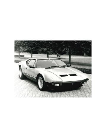 1983 DE TOMASO PANTERA GTS PERSFOTO, Nieuw