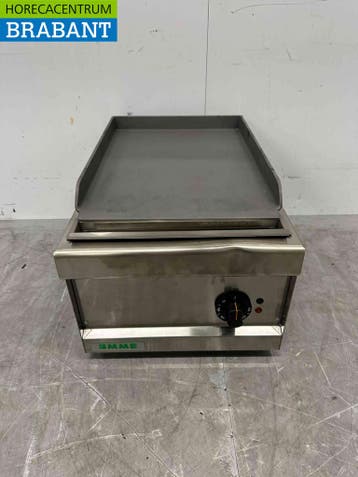 RVS Emme Grillplaat Bakplaat Gladde bakplaat 40 cm 400V, Zakelijke goederen, Ophalen of Verzenden, Nieuw in verpakking