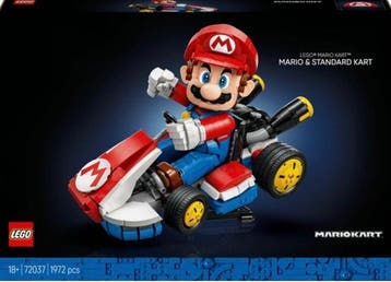 Lego Set - 72037 - Super Mario - Mario & Standard Kart, Kinderen en Baby's, Nieuw