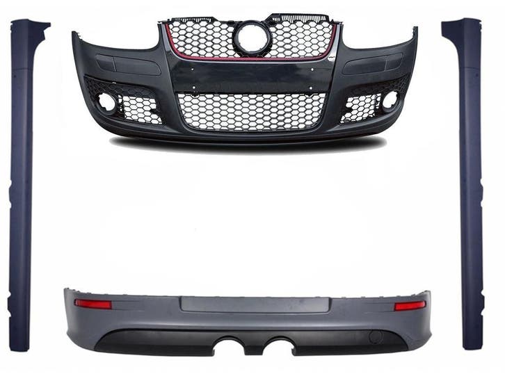 VW Golf 5 GTI Bodykit / bumperset, Auto-onderdelen, Carrosserie, Voor, Achter, Links, Rechts, Bumper, Nieuw, Volkswagen
