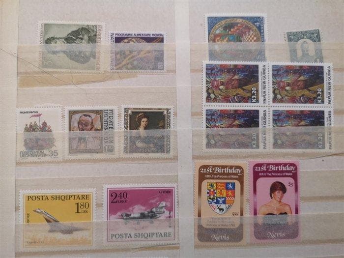 Wereld - Grote verzameling wereldwijde, Timbres & Monnaies, Timbres | Amérique
