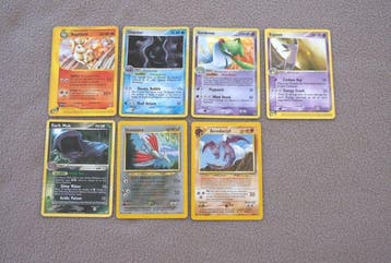 Pokémon - 7 Bulk kaarten - Rapidash, Cloyster, Espeon,, Hobby en Vrije tijd, Nieuw
