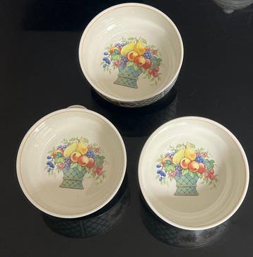 Villeroy & Boch - Basket - Bol (3) - Porcelaine, Antiquités & Art
