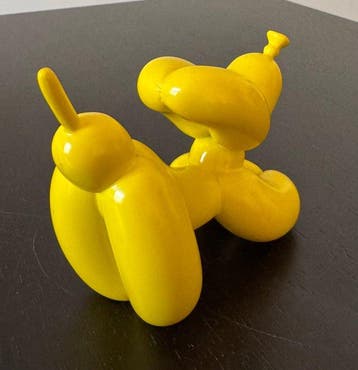 Whatshisname (1982) - Downward Balloon Dog Mini Yellow