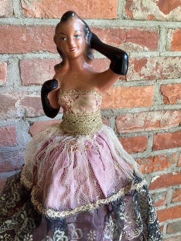 Handwerk Hollywood Regency  - Lamp - Aardewerk - Boudoir-