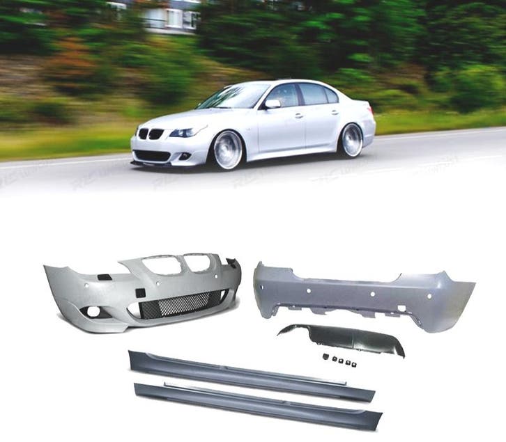 KIT CARROSSERIE BMW E60 03-07 LOOK M PDC 30MM, Auto-onderdelen, Carrosserie, Verzenden