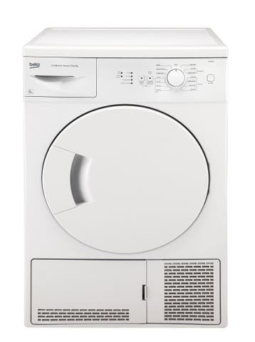 Beko DSC64W - Condensdroger - 6 kg - Sensordroging - 66 dB -, Ophalen of Verzenden, Nieuw