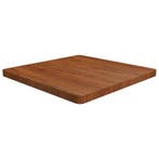 vidaXL Tafelblad vierkant 70x70x4cm behandeld eiken, Verzenden